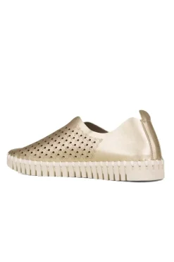 Tulip Flat By Ilse Jacobsen In Metallic Gold