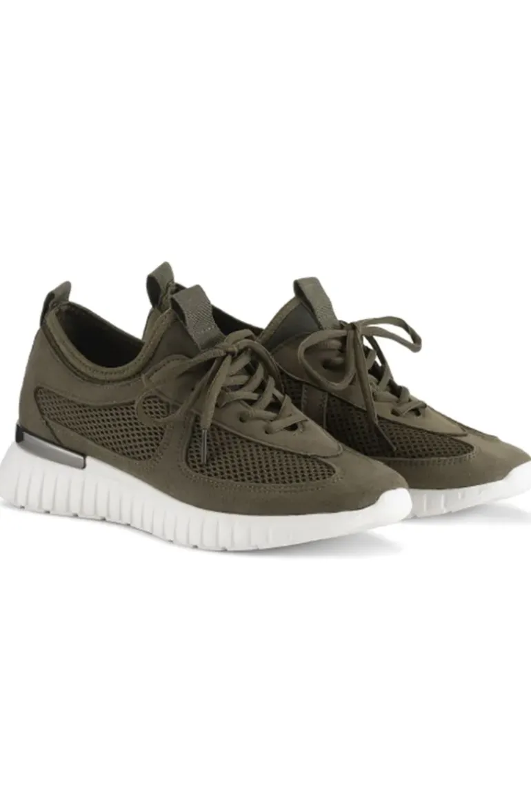 Tulip Lightweight Sneaker By Ilse Jacobsen In Olive