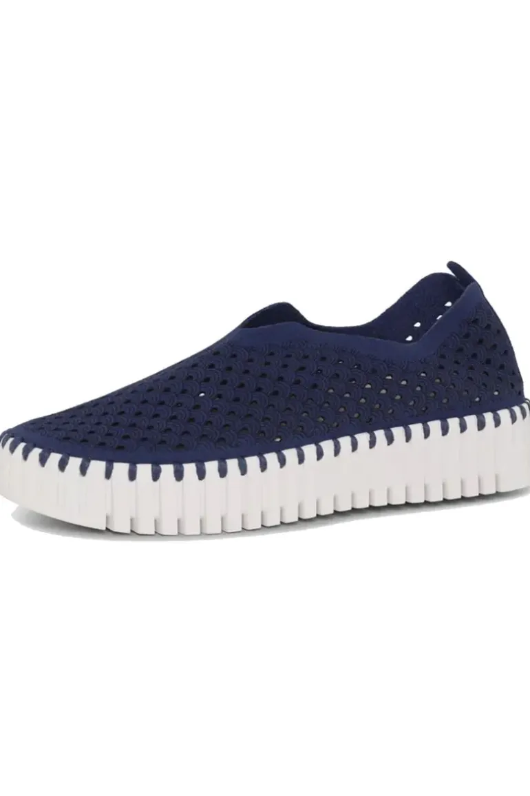 Tulip Platform Flat By Ilse Jacobsen In Indigo