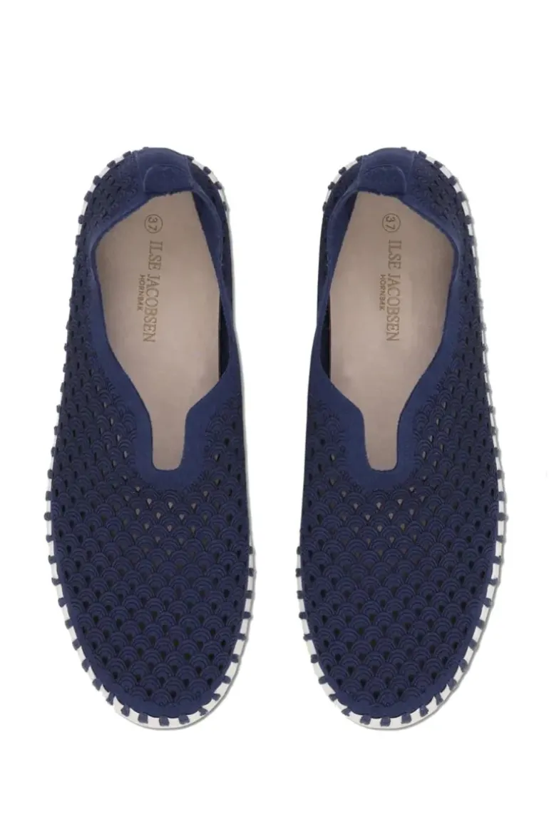 Tulip Platform Flat By Ilse Jacobsen In Indigo
