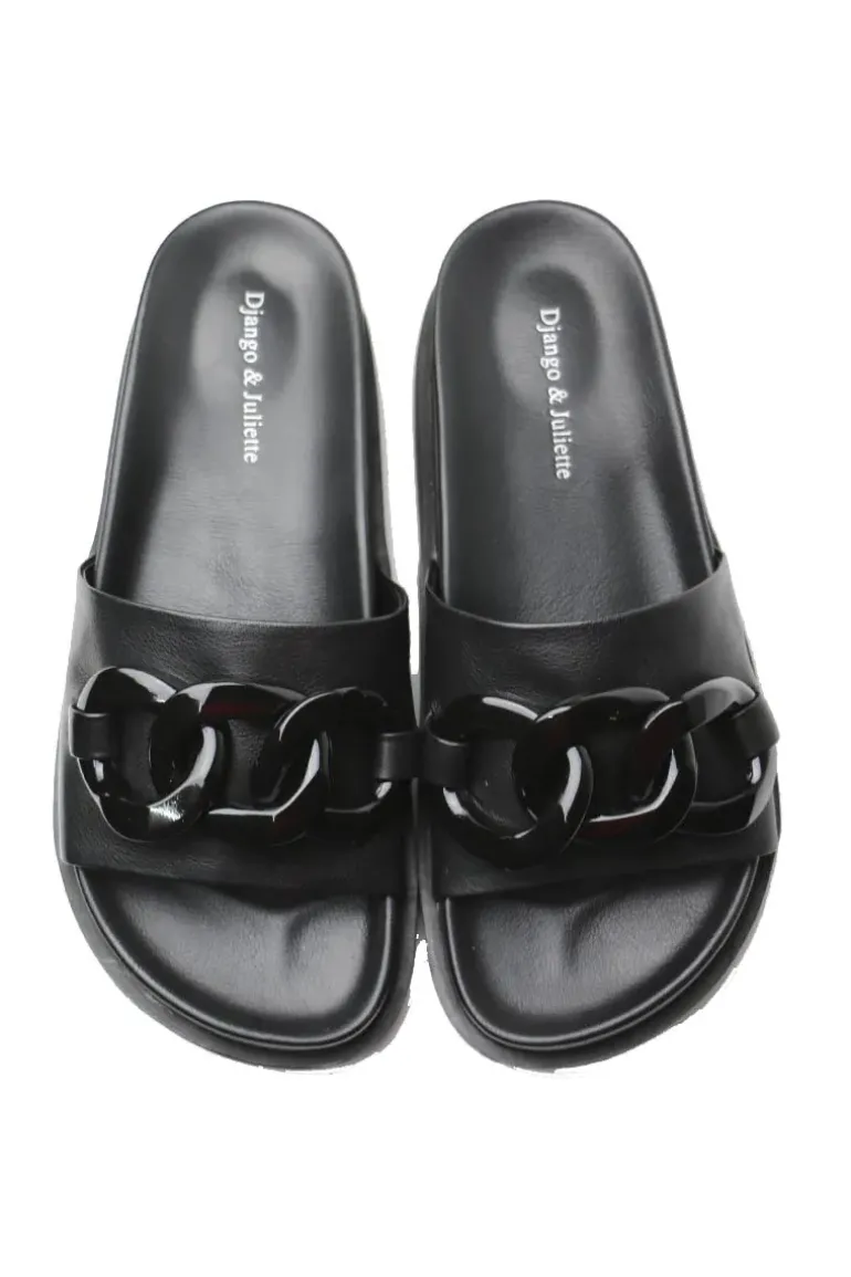 Ubecca Sandal By Django & Juliette In Black