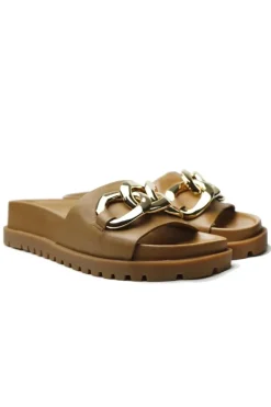 Ubecca Sandal By Django & Juliette In Tan