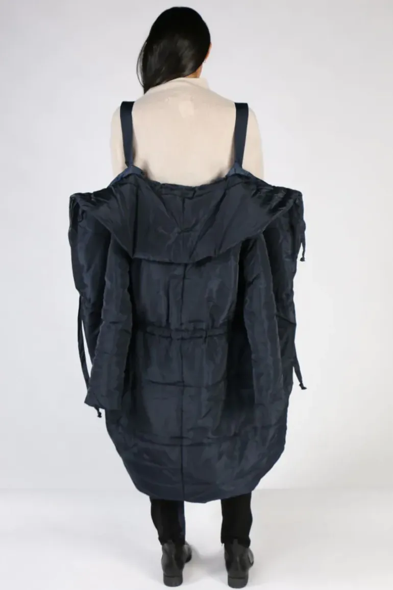 Udapest Coat By Lounge In Navy
