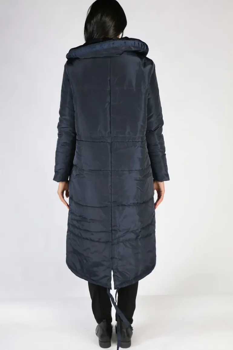 Udapest Coat By Lounge In Navy