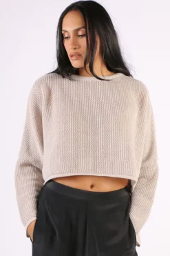Vale & Ward Jewly Sweater In Wheat