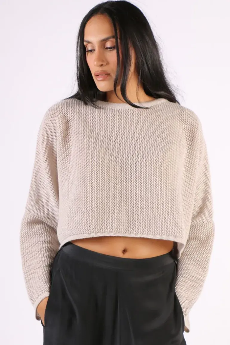 Vale & Ward Jewly Sweater In Wheat