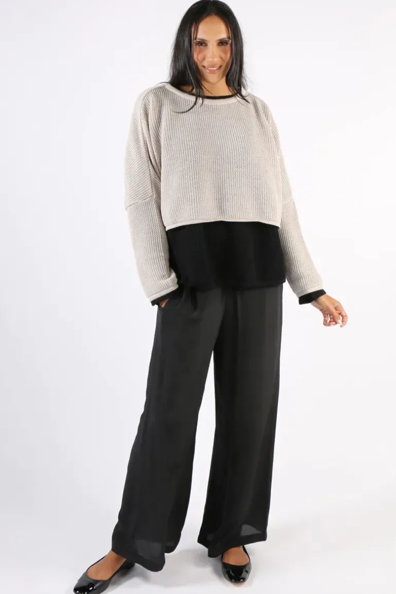 Vale & Ward Jewly Sweater In Wheat