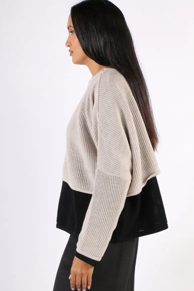 Vale & Ward Jewly Sweater In Wheat