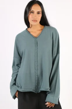 Vale & Ward Joel Sweater In Sage