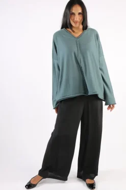 Vale & Ward Joel Sweater In Sage