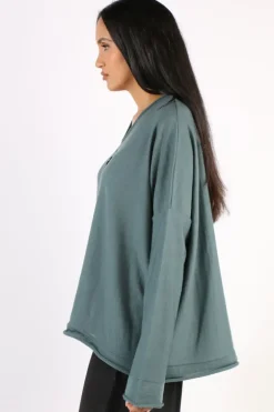 Vale & Ward Joel Sweater In Sage