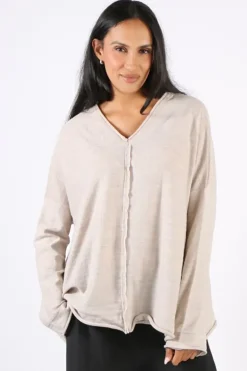 Vale & Ward Joel Sweater In Wheat