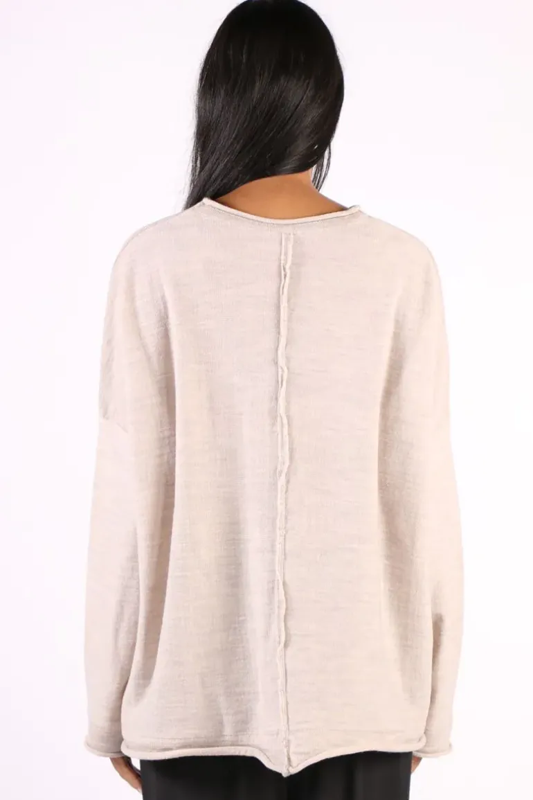 Vale & Ward Joel Sweater In Wheat