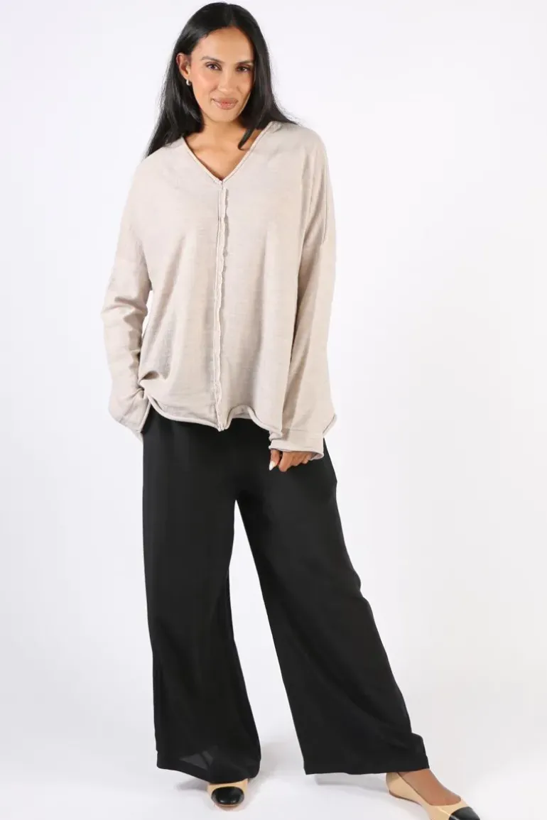 Vale & Ward Joel Sweater In Wheat