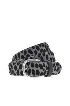 Vanzetti Cheetah Belt In Black