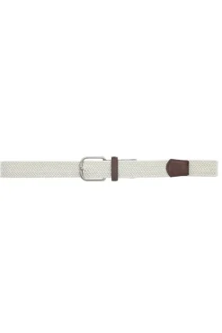 Vanzetti Woven Belt In White