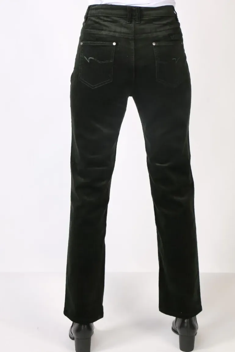 Vassalli Straight Leg Pant In Forest