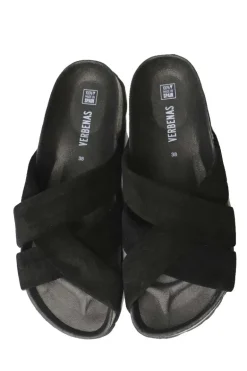 Verbenas Ve Rosa Slide In Black