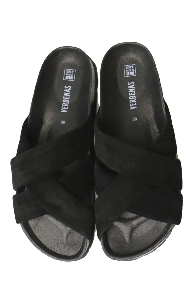 Verbenas Ve Rosa Slide In Black