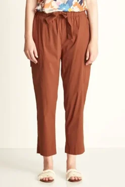 Verge Acrobrat Soft Cargo Pant In Nutmeg