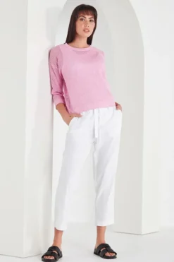 Verge Gina Pant In White