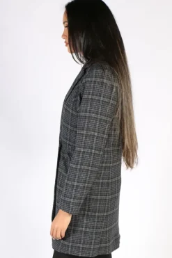 Verge Terrace Coat In Check