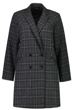 Verge Terrace Coat In Check