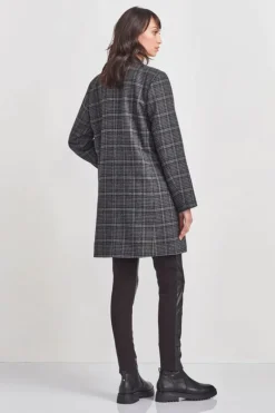 Verge Terrace Coat In Check