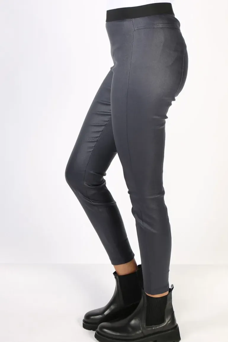 Waxed Stretch Perugia Pant By Lounge In Ink