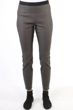 Waxed Stretch Perugia Pant By Lounge In Ash