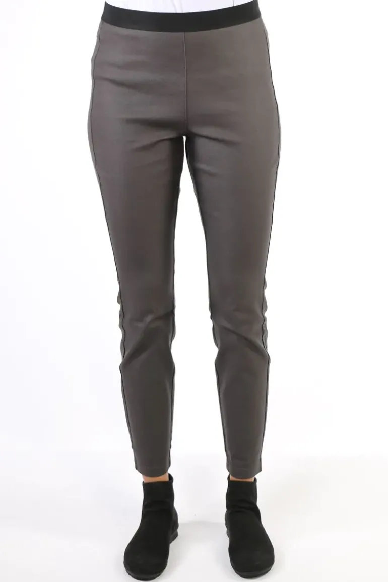 Waxed Stretch Perugia Pant By Lounge In Ash