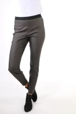 Waxed Stretch Perugia Pant By Lounge In Ash