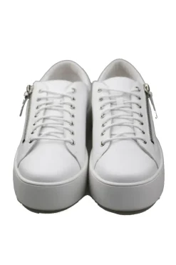 Wolfie Sneaker By Django & Juliette In White / Silver