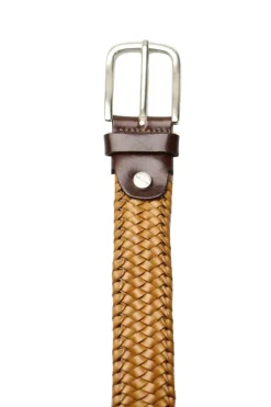 Woven Belt By Vanzetti In Camel