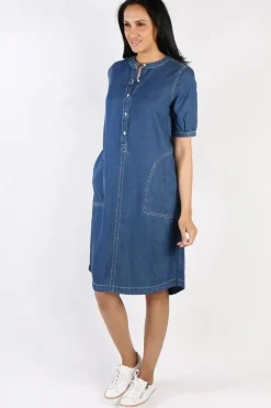 Yarra Trail Maya Dress In Denim