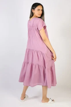 Yarra Trail Wisteria Teired Dress