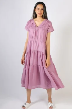 Yarra Trail Wisteria Teired Dress