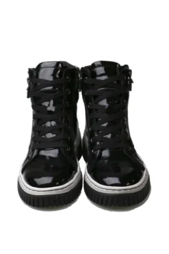 Yipee Sneaker Boot By Django & Juliette In Patent Black