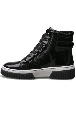 Yipee Sneaker Boot By Django & Juliette In Patent Black