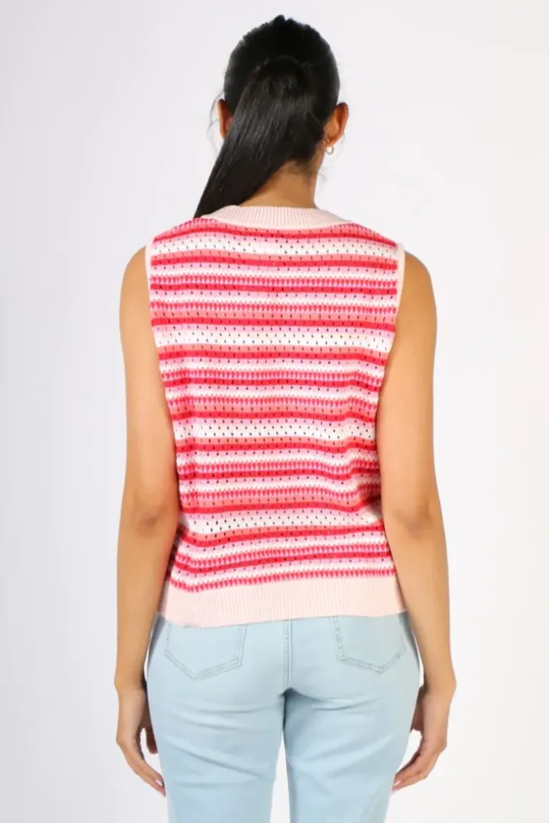 Zaket & Plover Retro Vest In Multi